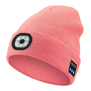 Bluetooth Beanie Hat with Light