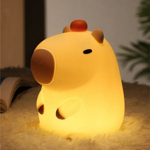 Capybara Silicone LED Night Light