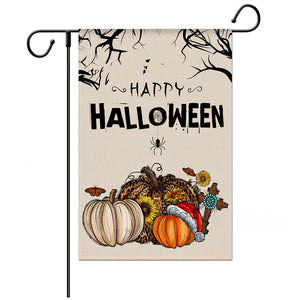 Scary Pumpkin Double Sided Banner