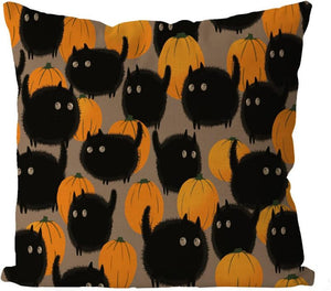 Cat Frights - pillowcase 18"x18"