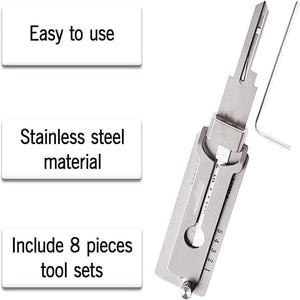 Stainless Steel Master Key Decoder