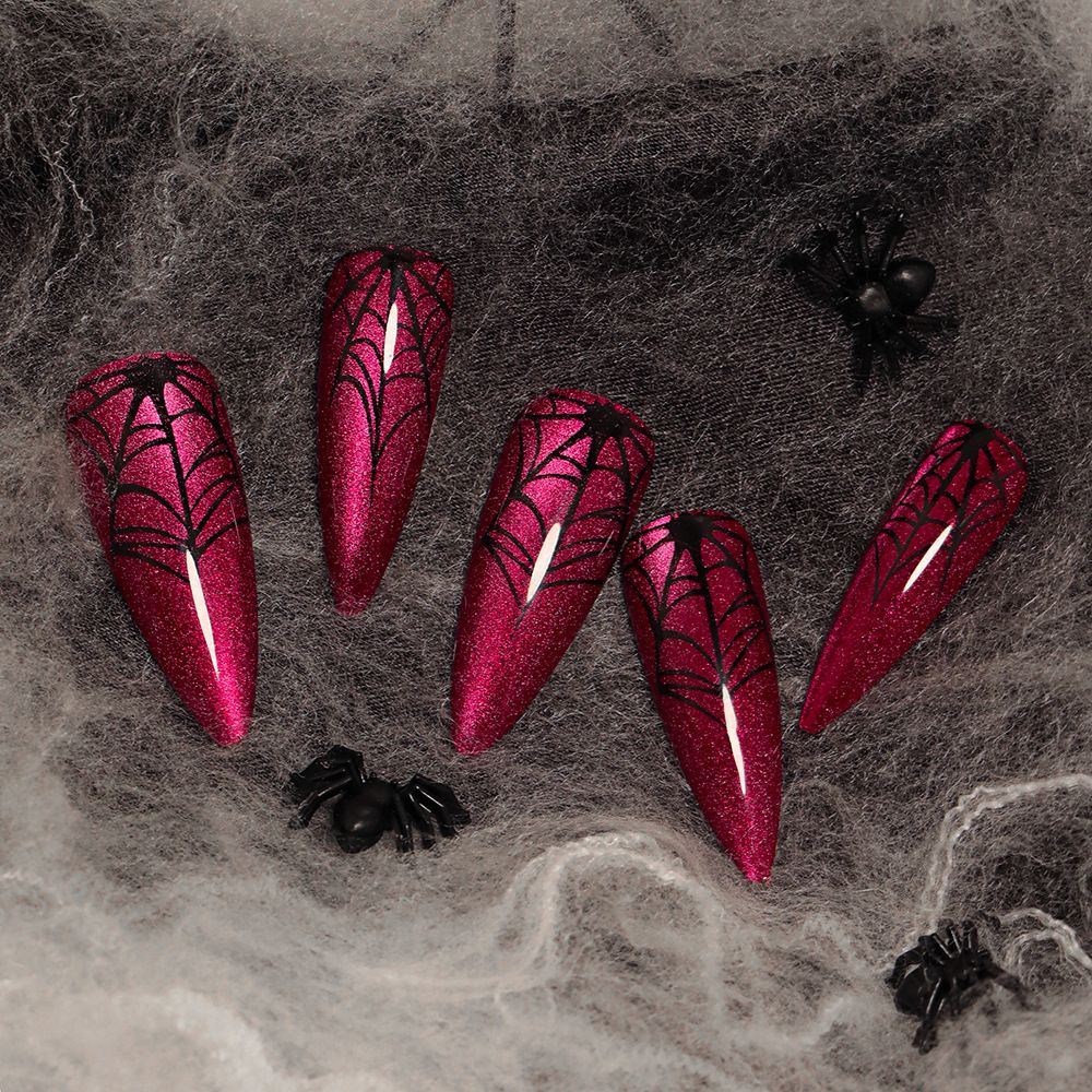 《Blood-Stained Spider 》Nail Tips