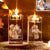 Personalized 3D photo crystal candle holder