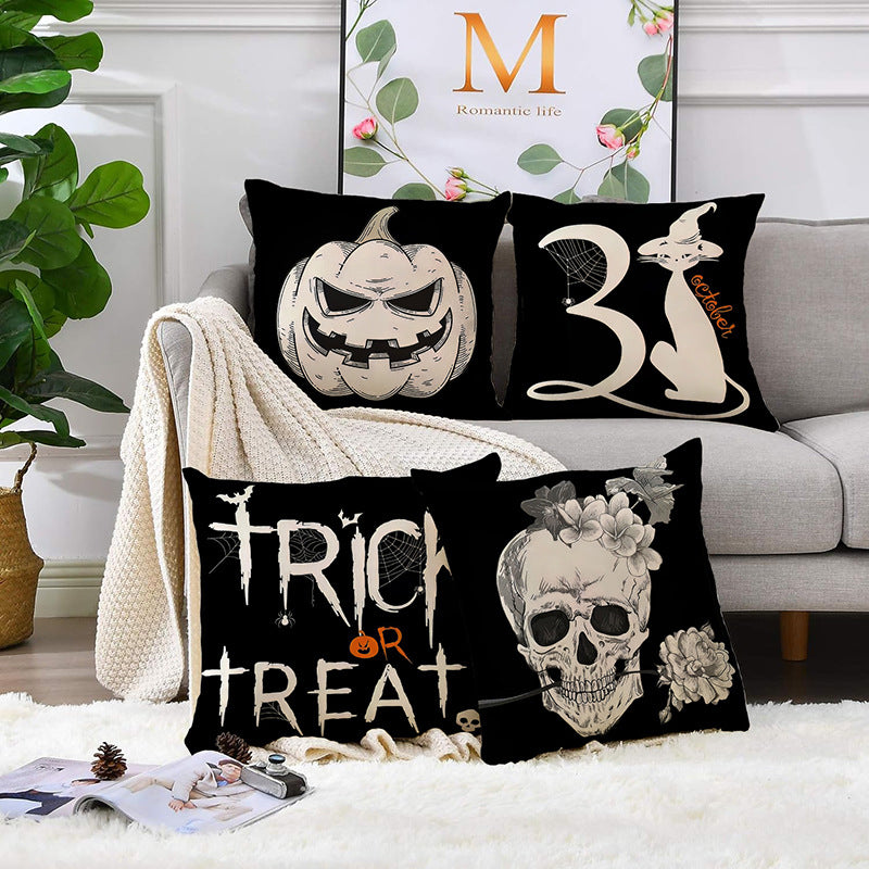 Horror Skeleton Theme - pillowcase 18