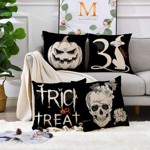 Horror Skeleton Theme - pillowcase 18"x18"