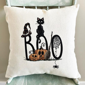 Cat Frights - pillowcase 18"x18"