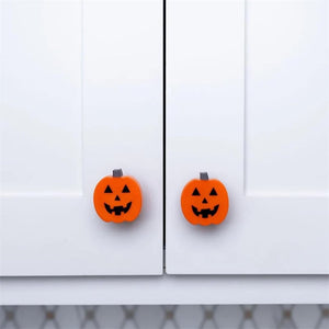 Halloween Pumpkin Door Knobs