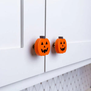 Halloween Pumpkin Door Knobs