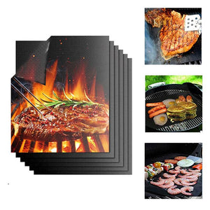 2/3/5PCS Non-Stick BBQ Grill Mats