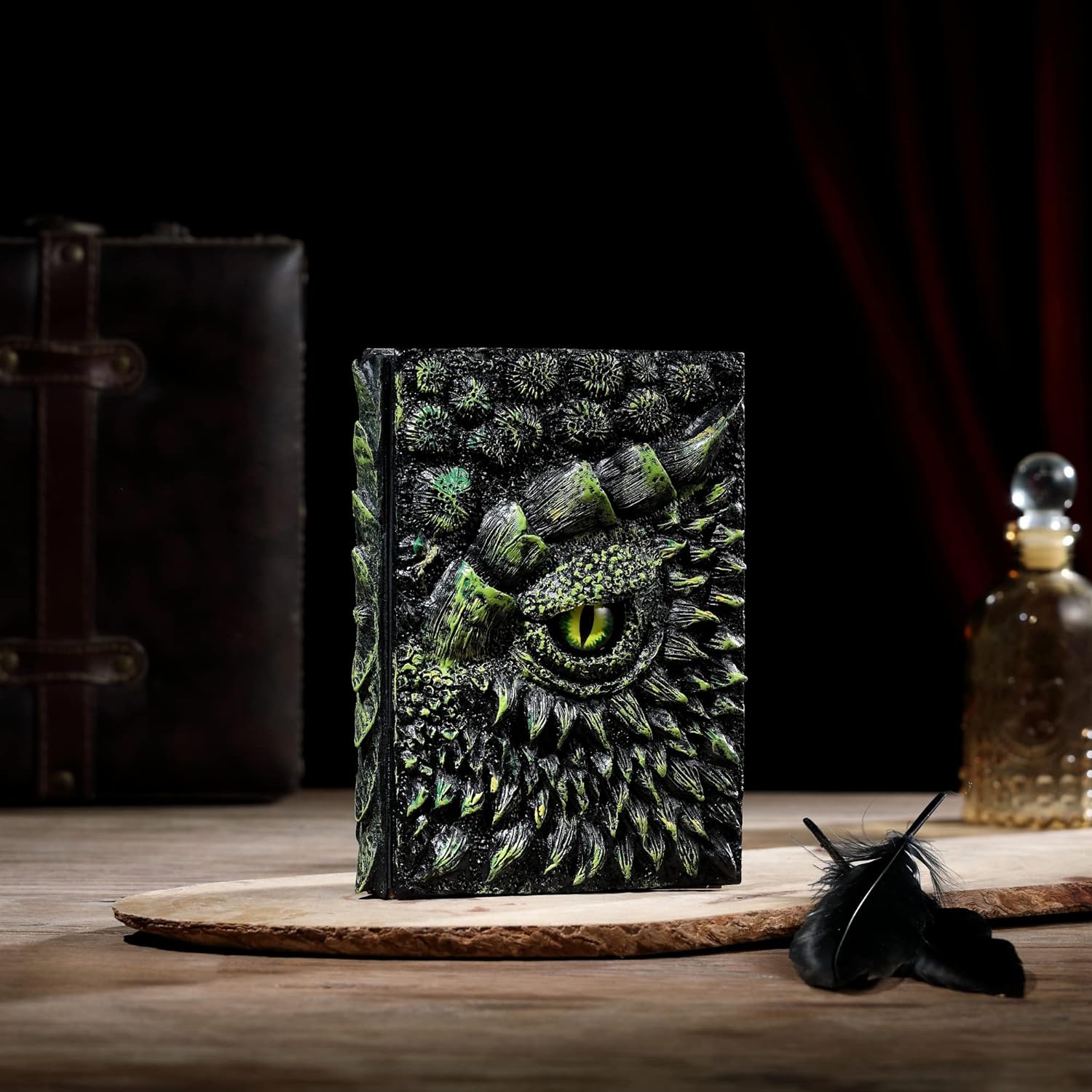 3D Dragon Eye Embossed Journal