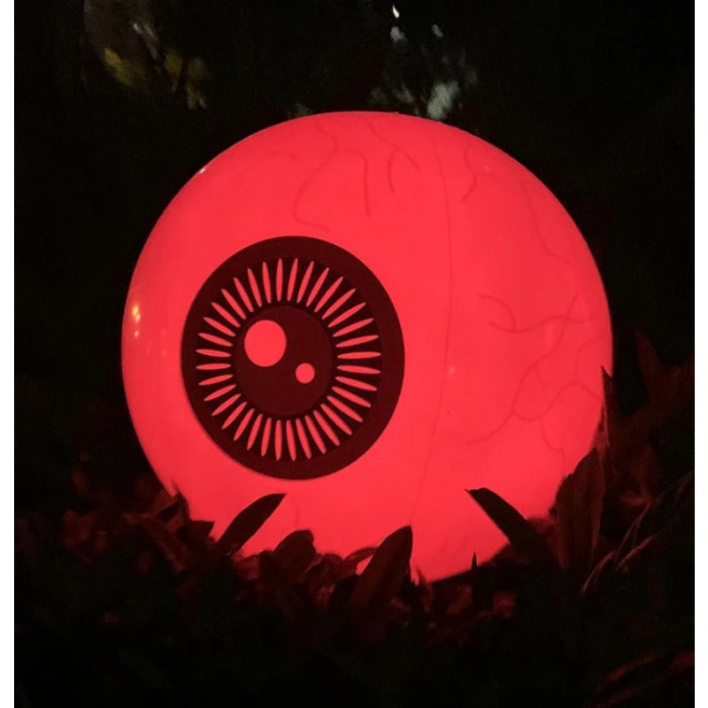 《 Glow in The Dark Eye》LED up inflatable decoration