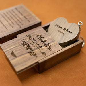 Heart USB & Box Set | 128G | Personalization