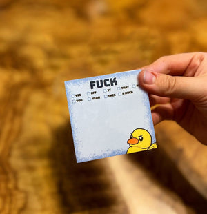 Funny Sassy Duck Sticky Notes