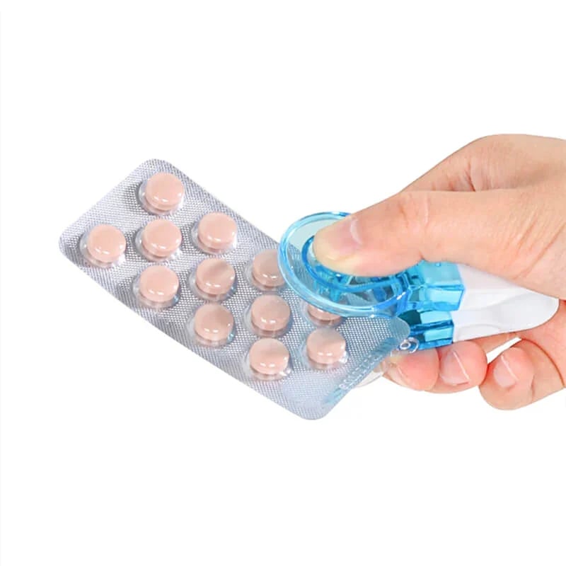 2PCS Portable Pill Taker Household Gadgets