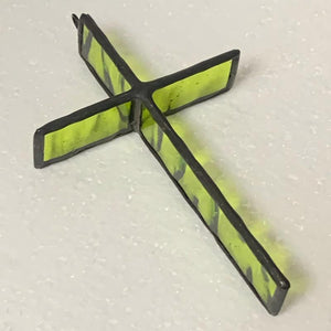 Sun Catcher - Christian Cross Stained Glass