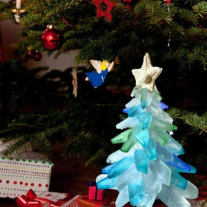 Sea Glass Christmas Tree