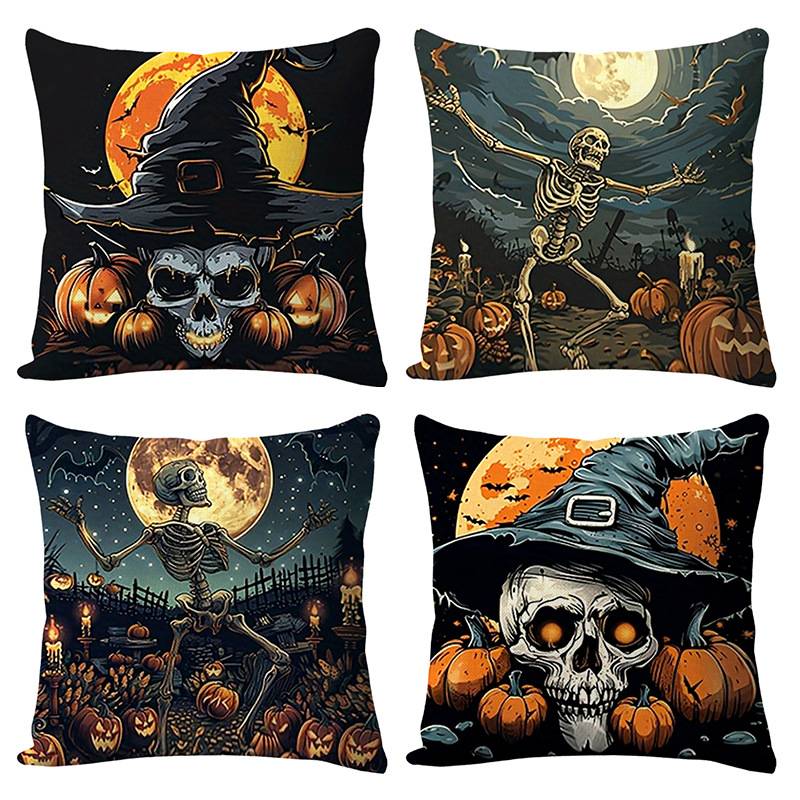 Skull Party Theme-Pillow Covers 18