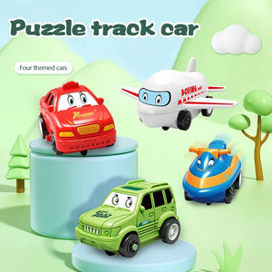 🔥Children's Educational Puzzle Track Car Play Set🧩