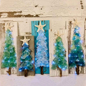 Glass Christmas TreeDIY