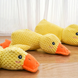 Quacking Duck Calming Dog Toys