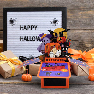 Halloween box card