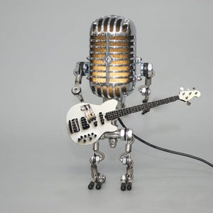 A Good Choice For Christmas Gifts-Metal Microphone Lamp