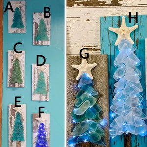 Glass Christmas TreeDIY