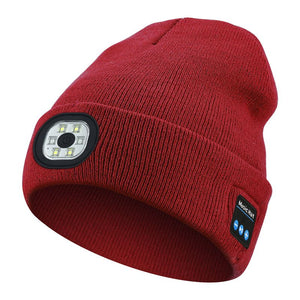 Bluetooth Beanie Hat with Light