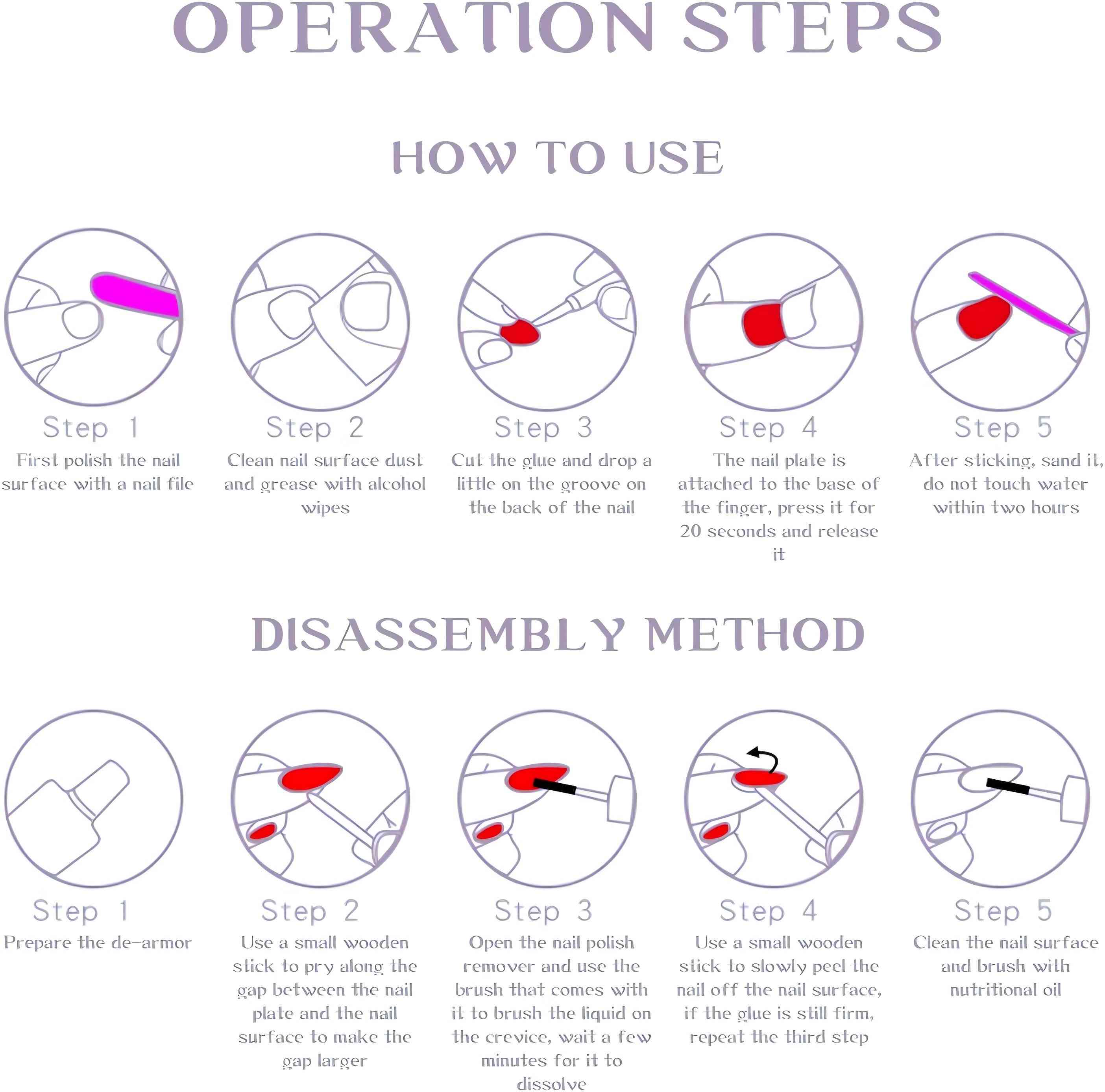 《Blood-Stained Spider 》Nail Tips