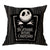 Skeleton Family Series-Halloween Linen Throw Pillow