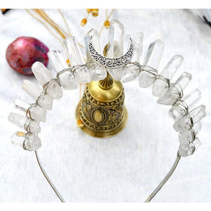 💎HANDMADE NATURAL CRYSTAL CROWN💎