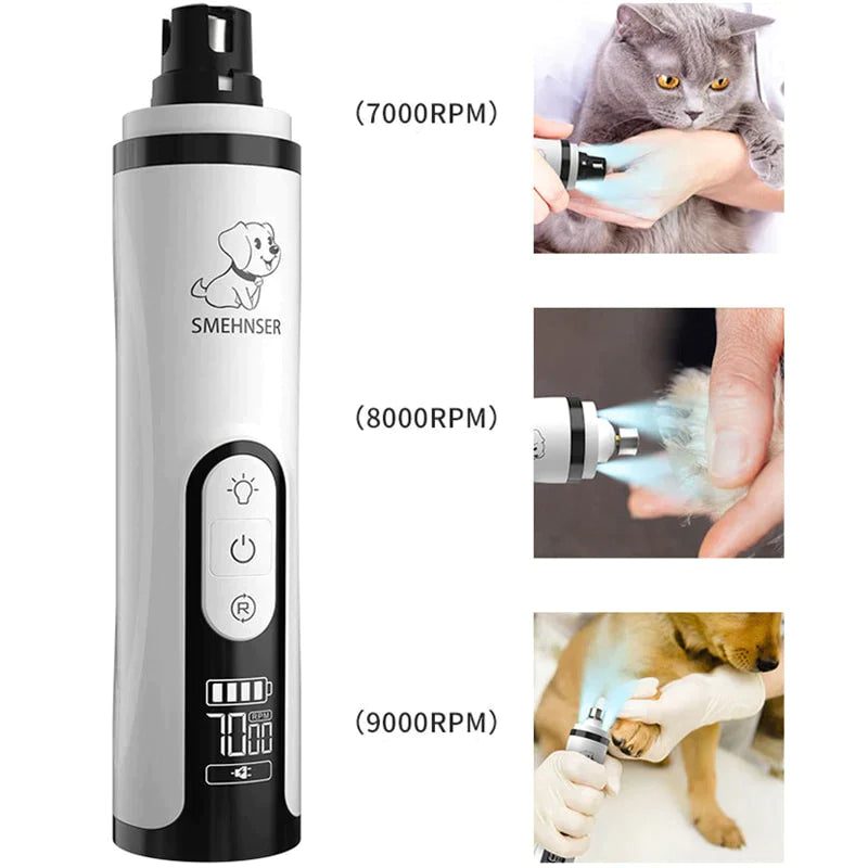 Upgraded Electric Pet Nail Trimmer - GLADWARES ™