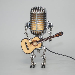 A Good Choice For Christmas Gifts-Metal Microphone Lamp