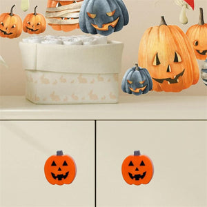 Halloween Pumpkin Door Knobs