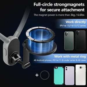 Magnetic Neck Hanging Mobile Phone Holder