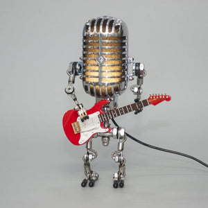 A Good Choice For Christmas Gifts-Metal Microphone Lamp