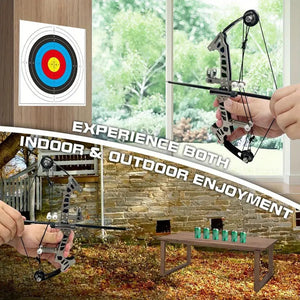 Mini Compound Bow Made of Pure Metal