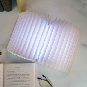 Personalized Wooden Engraved Folding Book Light