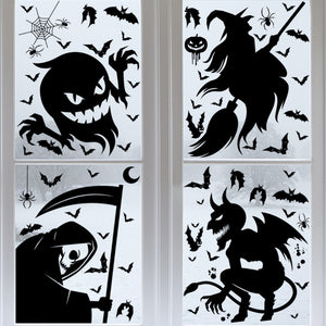 Halloween Giant Ghost of Death Ghostly Window Stickers