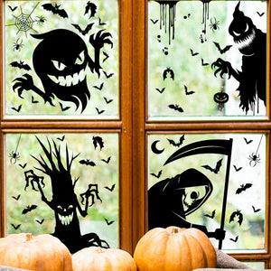 Halloween Giant Ghost of Death Ghostly Window Stickers