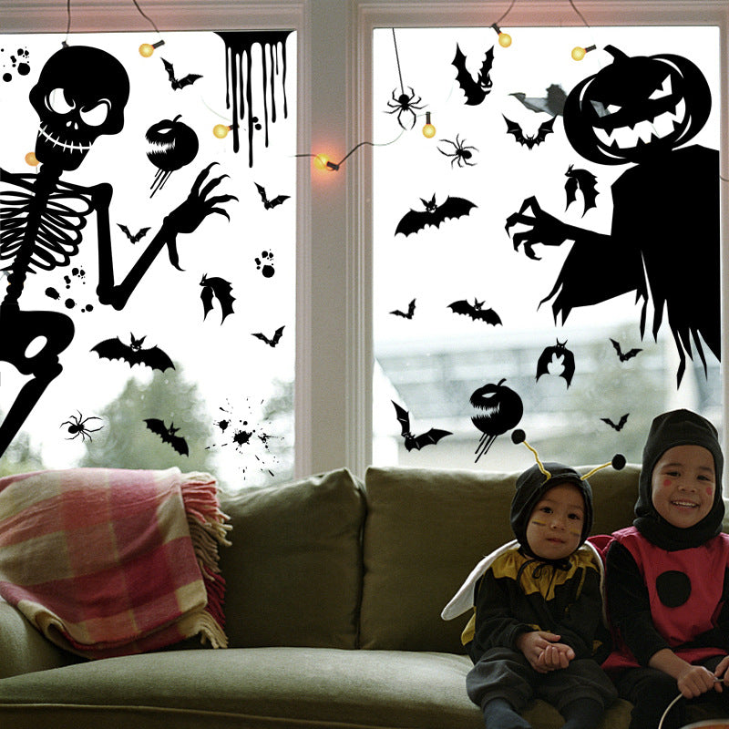 Halloween Giant Ghost of Death Ghostly Window Stickers