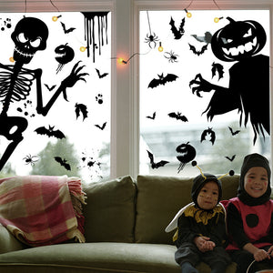 Halloween Giant Ghost of Death Ghostly Window Stickers