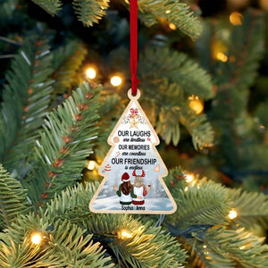 Personalized Best Friend Christmas Ornament