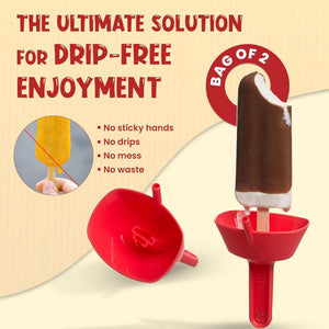 Reusable Silicone Drip-proof Popsicle Holder