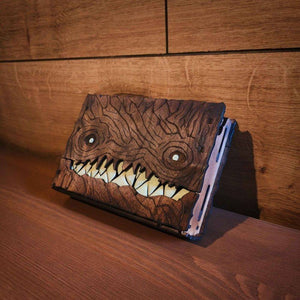 Wooden Monster Book D&D Dice Box