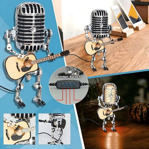 A Good Choice For Christmas Gifts-Metal Microphone Lamp