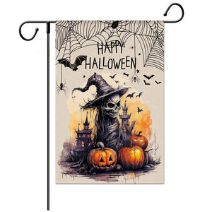 Scary Pumpkin Double Sided Banner