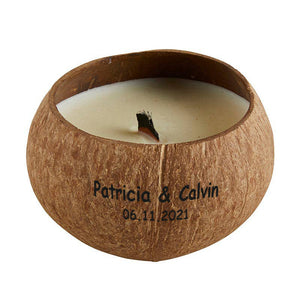 Customized|Natural Coconut Shell|Aromatherapy Candles