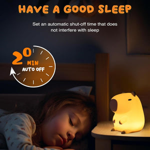 Capybara Silicone LED Night Light