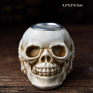 Halloween Skeleton Candle Holder Ornament